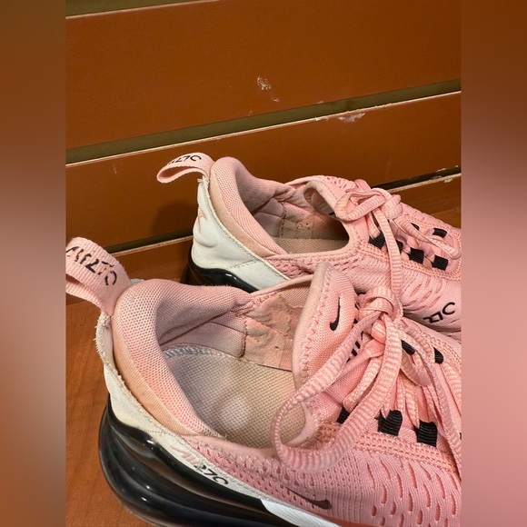 Nike Air Max 270 Pink and Black Sneakers - Picture 2 of 12